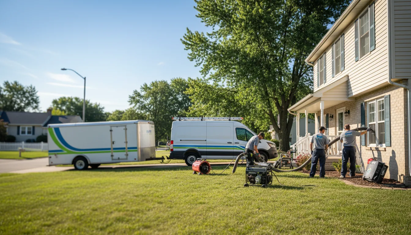 Flooded Basement Restoration And Cleanup With Repair in Mellen, WI near me